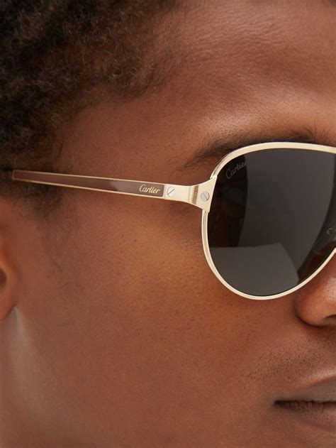 cartier sunglas|Men's Sunglasses .